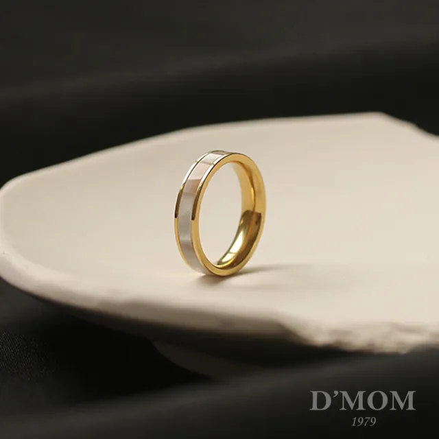 【DMOM】復古網紅法式母貝戒指