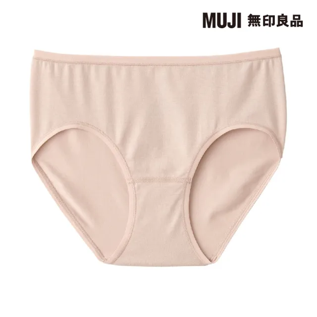 【MUJI 無印良品】女柔滑中腰內褲(共6色)