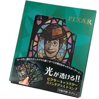 【TENYO】迪士尼彩繪透光撲克牌 皮克斯ver.