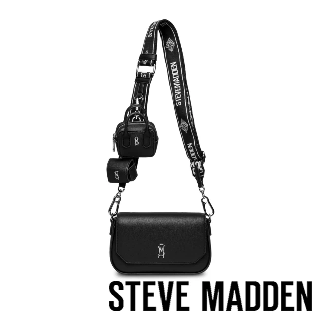 steve madden BMAE-X 三合一子母信封包(黑色)