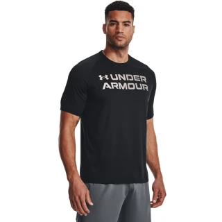 【UNDER ARMOUR】UA 男 TECH短T-Shirt_1373425-001(黑)