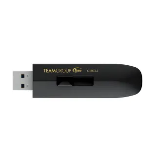 【Team 十銓】128GB C186 USB3.2 隨身碟 伸縮式(台灣製造)