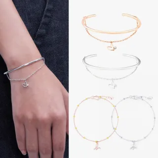 【agnes b.】bijoux Color Chain系列純銀手鍊(多款)