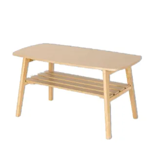 【巧屋家居】嵐山 100cm 雙層 可折疊免安裝 茶几(泡茶桌 學習桌 待客桌 工作桌 書桌 茶几 可折疊)