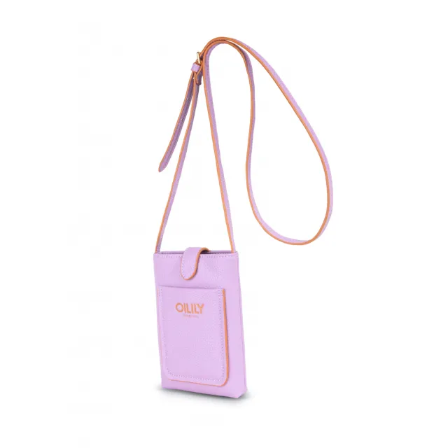 【Oilily】雙11 荷蘭品牌 Joylily 手機背袋(粉色)