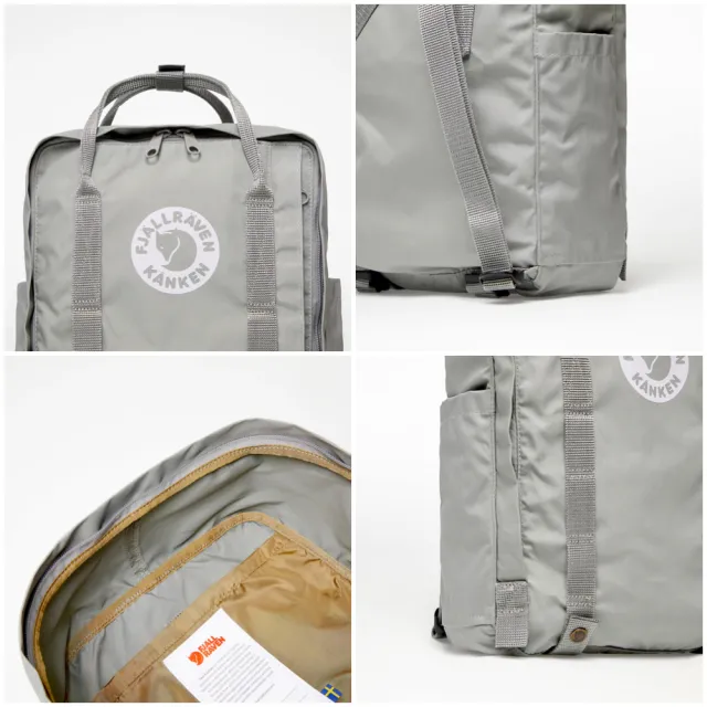 【Fjallraven】北極狐 Tree Kanken 雲朵灰 高階款 環保材質 仿舊 小狐狸 瑞典 空肯包 放水壺 後背包 背包