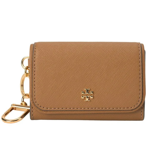 TORY BURCH Emerson系列奶茶色tb logo