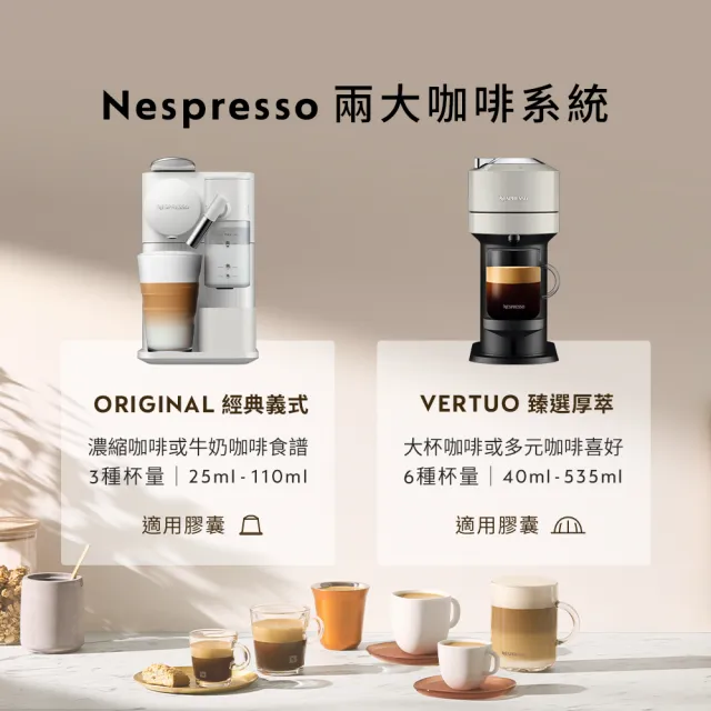 【Nespresso】Vertuo晨間美式50顆咖啡膠囊(5條/盒;僅適用於Nespresso Vertuo系列膠囊咖啡機)