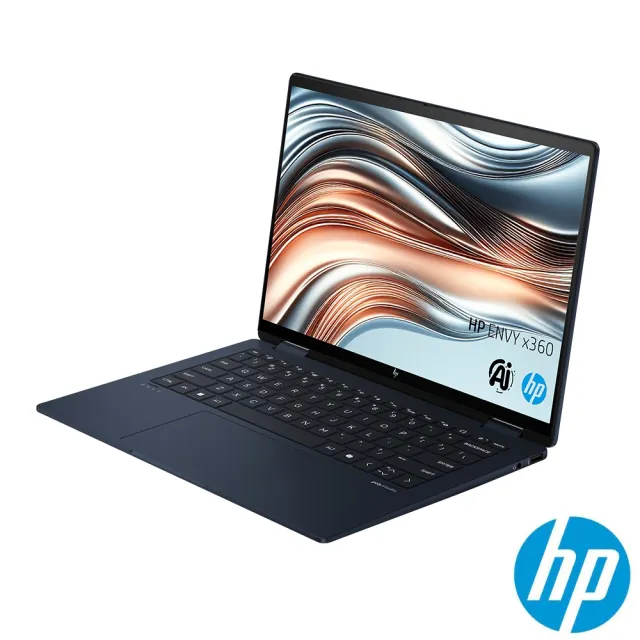 【HP 惠普】微軟365一年組★14吋 Ultra 7-155U 翻轉觸控EVO AI筆電(14-fc0070TU/16G/1TB SSD/W11)