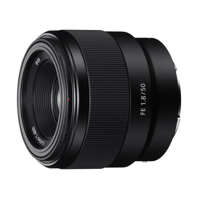 【SONY 索尼】SEL50F18F FE 50mm F1.8 定焦鏡頭(公司貨)