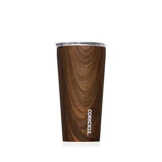 【CORKCICLE 酷仕客】Wood系列三層真空寬口杯/保溫隨行杯475ml(胡桃木)