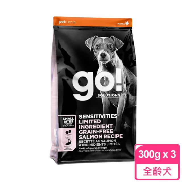 【Go!】全方位狗狗天然糧 900克 皮毛保健/高肉量/低致敏/機能系列(狗糧 狗飼料 挑嘴 關節 腸胃 WDJ)