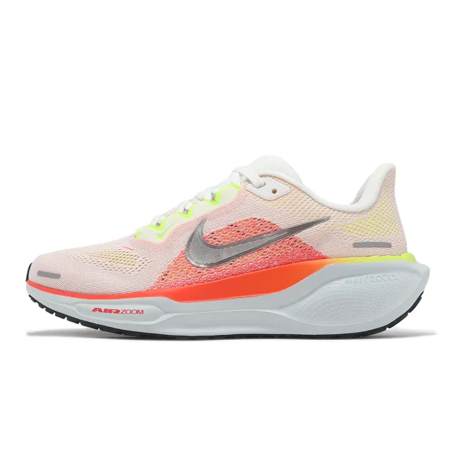 【NIKE 耐吉】慢跑鞋 Wmns Pegasus 41 女鞋 男鞋 橘 黃 氣墊 回彈 小飛馬 運動鞋(FD2723-100)