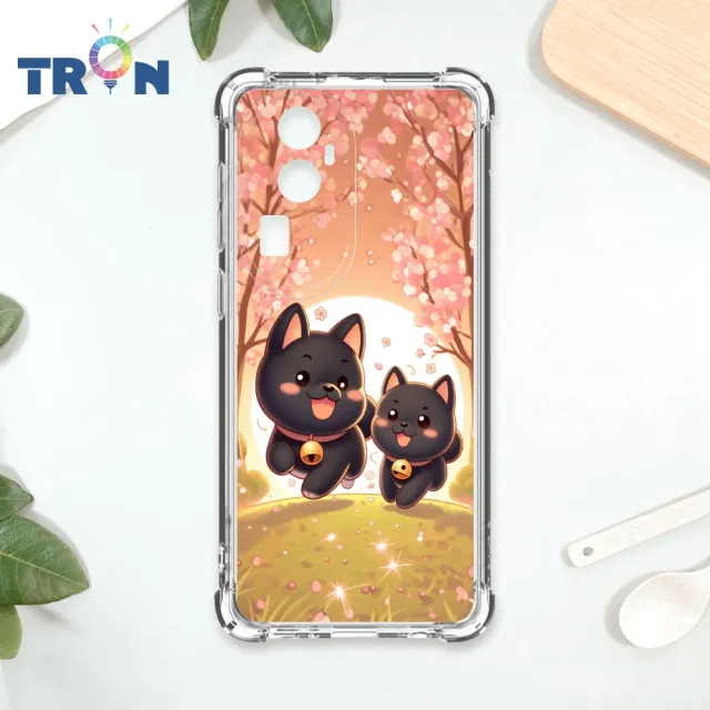 【TRON】OPPO RENO 10 PRO/10 PRO+ 櫻花柴犬系列 四角防摔殼 軟殼 手機殼