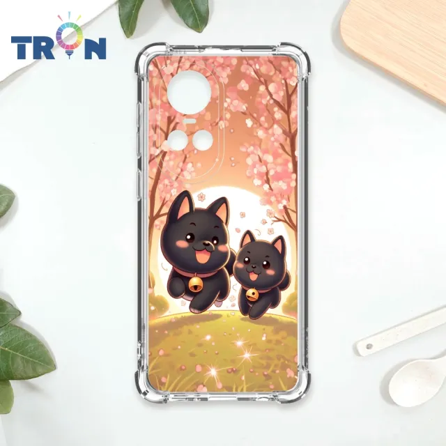 【TRON】OPPO RENO 10 PRO/10 PRO+ 櫻花柴犬系列 四角防摔殼 軟殼 手機殼