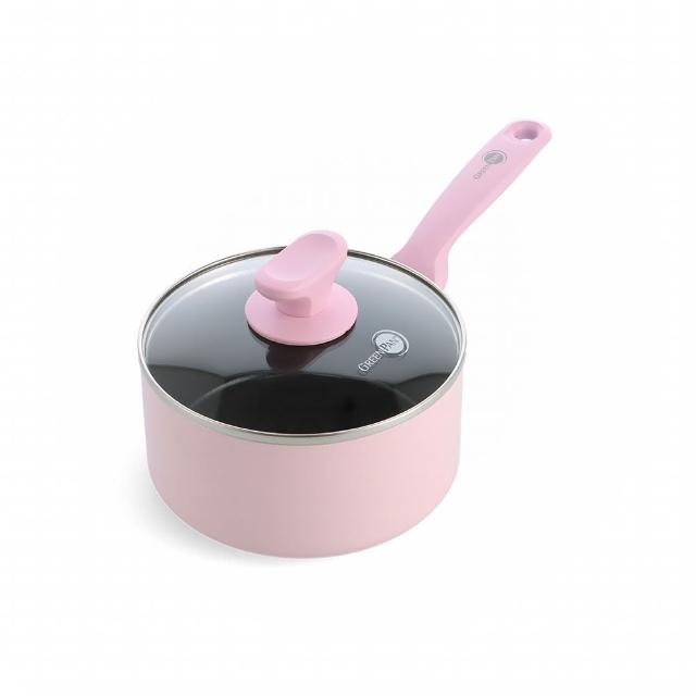 【GreenPan】專利鑽石不沾鍋 Torino 單柄湯鍋 18cm(含蓋)