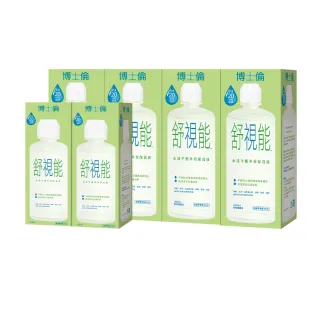 【博士倫 BAUSCH+LOMB 官方直營】舒視能水漾平衡保養液300mlx4瓶+120mlx2瓶(共1440ml)