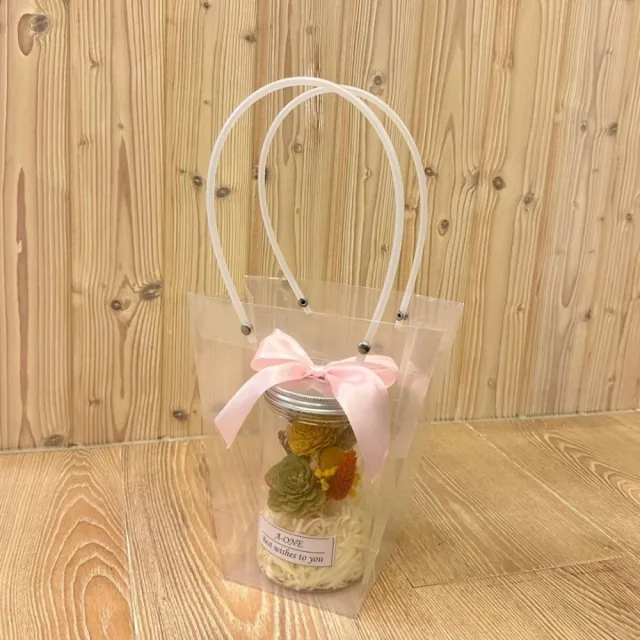 【A-ONE 匯旺】永生索拉花罐 通草花 小花罐 乾燥花束 情人節 生日畢業乾燥花瓶