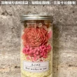 【A-ONE 匯旺】迷你花罐 通心草索拉花 永生花 粉橘玫瑰 繡球花 乾燥花 教師節花瓶禮