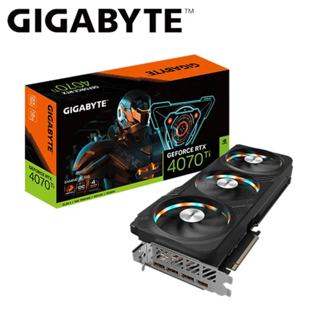 【GIGABYTE 技嘉】技嘉 N407TGAMING OC-12GD RTX4070Ti GAMING OC 12G 顯示卡