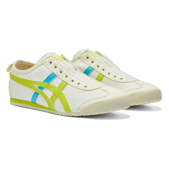 【Onitsuka Tiger】Onitsuka Tiger鬼塚虎-米底藍綠虎爪紋 MEXICO 66 SLIP-ON(1183A360-124)