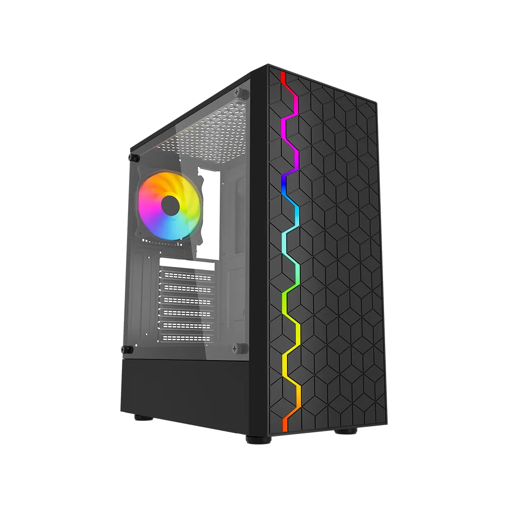 【技嘉平台】R5六核{牧羊人N7BC}文書電腦(R5-5600GT/A520/32G/1TB)