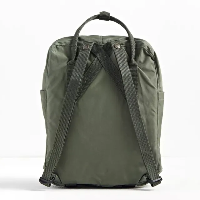 【Fjallraven】北極狐 Tree Kanken 綠色 高階款 環保 仿舊 小狐狸 瑞典 空肯包 放水壺 後 