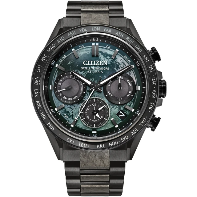 CITIZEN 星辰 登月巔峰代言人超級鈦光動能(CC4065-61Y)