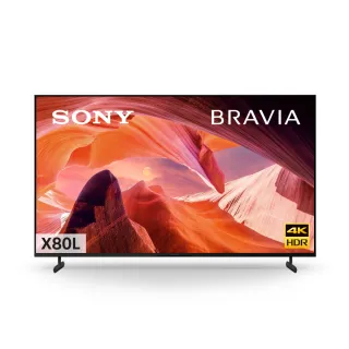 【SONY 索尼】BRAVIA 65型 4K HDR LED Google TV顯示器(KM-65X80L)