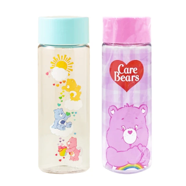 LILFANT 彩虹熊 Care Bears 寬口水瓶 500ML(韓國製 水壺 隨手杯 內附濾網)