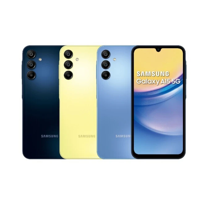 SAMSUNG 三星 Galaxy A15 5G 6.5吋(4G/128G/聯發科天璣6100+/5000萬鏡頭畫素)