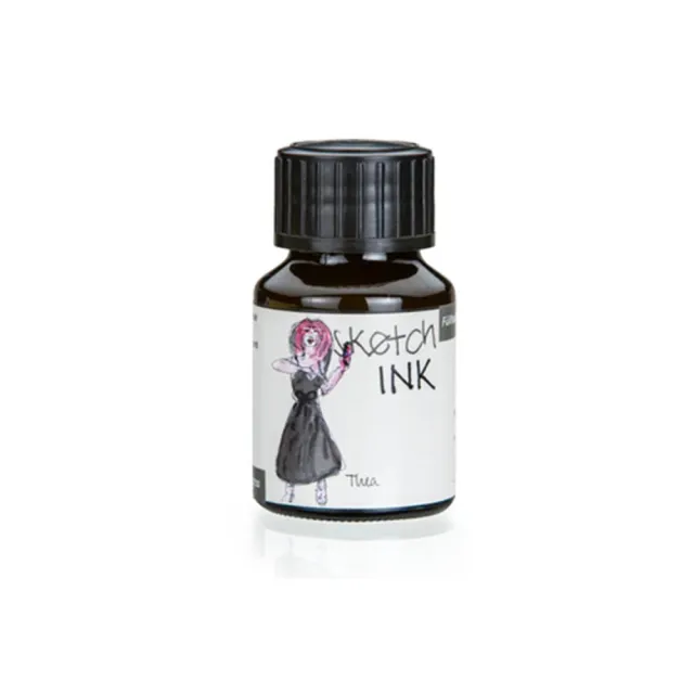 【德國 ROHRER & KLINGNER】Sketch Ink 速寫防水墨水》50ml