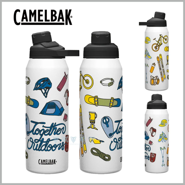 【CAMELBAK】1000ml CHUTE MAG 戶外運動保溫/保冰瓶 - 限定款式(駝峰/補水/隨行瓶/保溫/保冰)