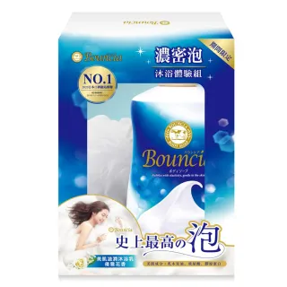 即期品【日本牛乳石鹼】Bouncia美肌滋潤限定優雅花香沐浴乳500ml(含沐浴球/保濕/效期2026.1)