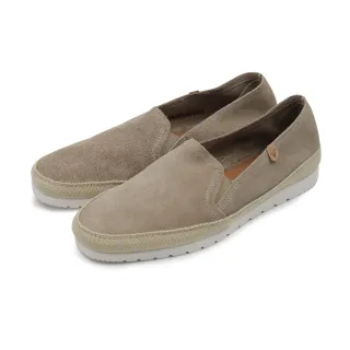 【VERBENAS】西班牙原廠麂皮懶人休閒鞋 卡其色(040004B-KAKI)