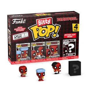 【FUNKO】Bitty POP: Deadpool 死侍 洗澡時間 4PK(款式隨機出貨)