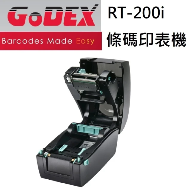 Godex RT200i 迷你桌上型條碼機(一機兩用條碼列印機)