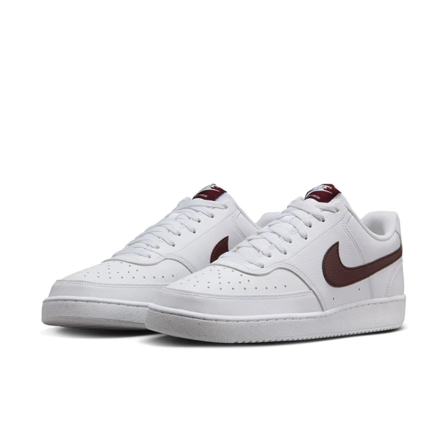 NIKE 耐吉NIKE 耐吉 休閒鞋 男鞋 運動鞋 COURT VISION LO NN 白紅 DH2987-113(3N1242)