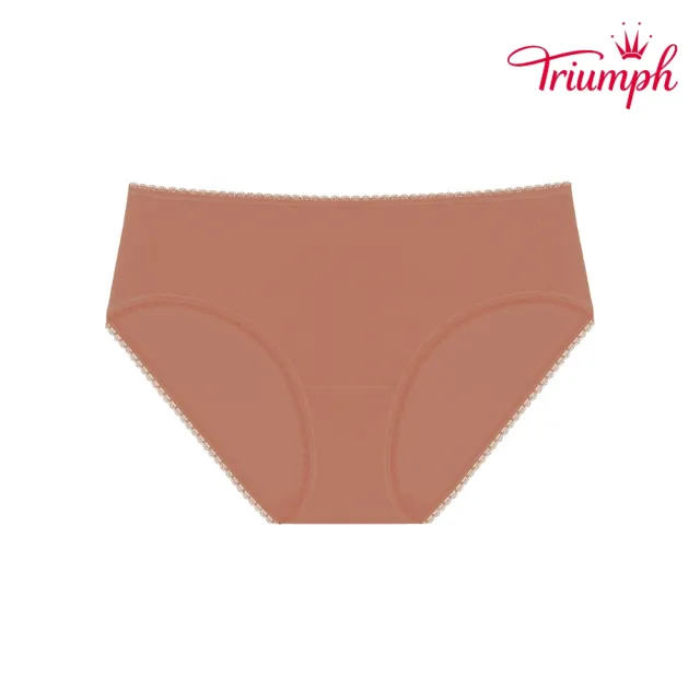 【Triumph 黛安芬】Natural Temp 智能恆溫系列 中腰平口內褲 M-EL(杏仁棕)