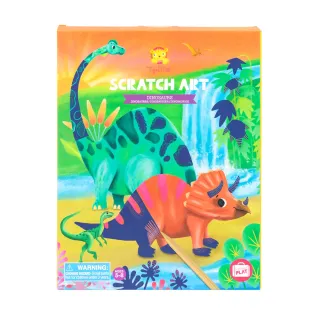 【TigerTribe 官方直營】恐龍刮畫DIY