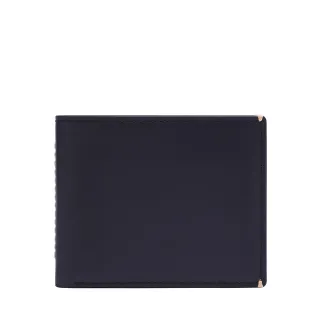 【FOSSIL】Westover 真皮帶翻轉證件格皮夾-藍色 ML4583545