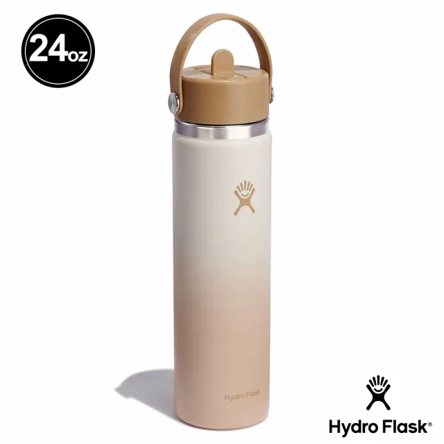 【Hydro Flask】Ombre 24oz/709ml 寬口 吸管 真空 保溫瓶 漸層色(保溫 保冰 保冷 大容量 手搖杯)