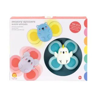 【TigerTribe 官方直營】感統旋轉器3入組-澳洲動物