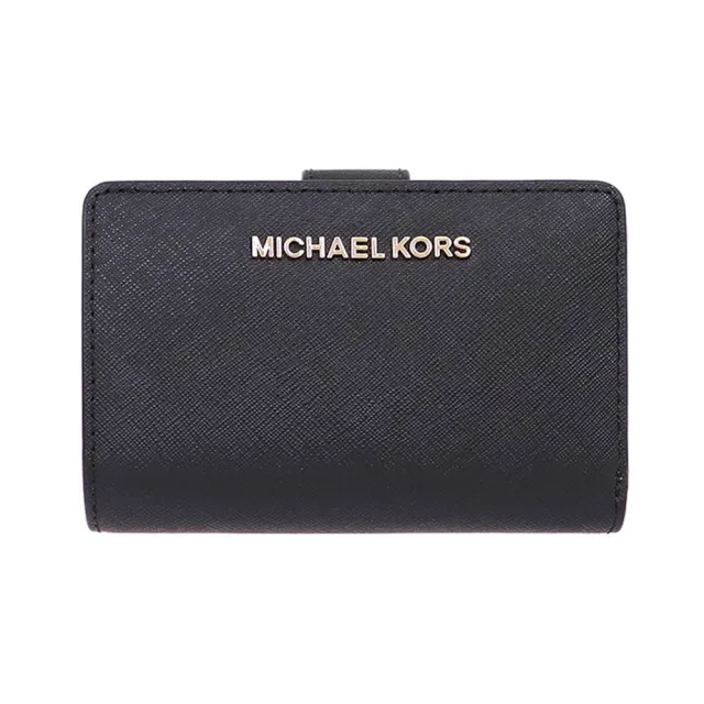 【Michael Kors】Jet set系列簡約皮革中夾(35F7GTVF2L/35F8GTVF2B)