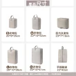 【太力】6件套旅行季雙鏈壓縮收納袋(出國收納包*4+洗漱包*1+鞋袋*1   旅遊出差 行李箱分類)