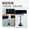 【撥撥的架子】86x53cm 夾式洞洞板 桌面收納 工具架 工作坊置物架 工作桌 夾式洞洞板(桌夾式折厚洞洞板)