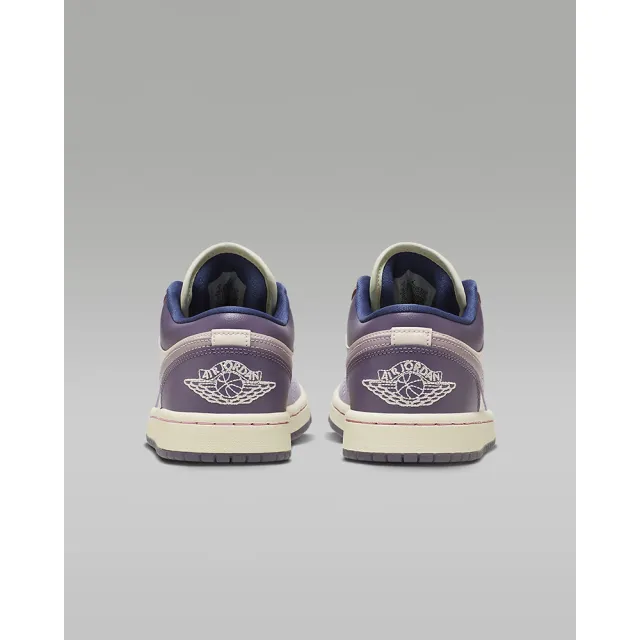 【NIKE 耐吉】運動鞋 休閒鞋 女鞋 WMNS AIR JORDAN 1 LOW Pastel Purple 紫 粉紅 莓果 低筒 AJ1(DZ2768651)