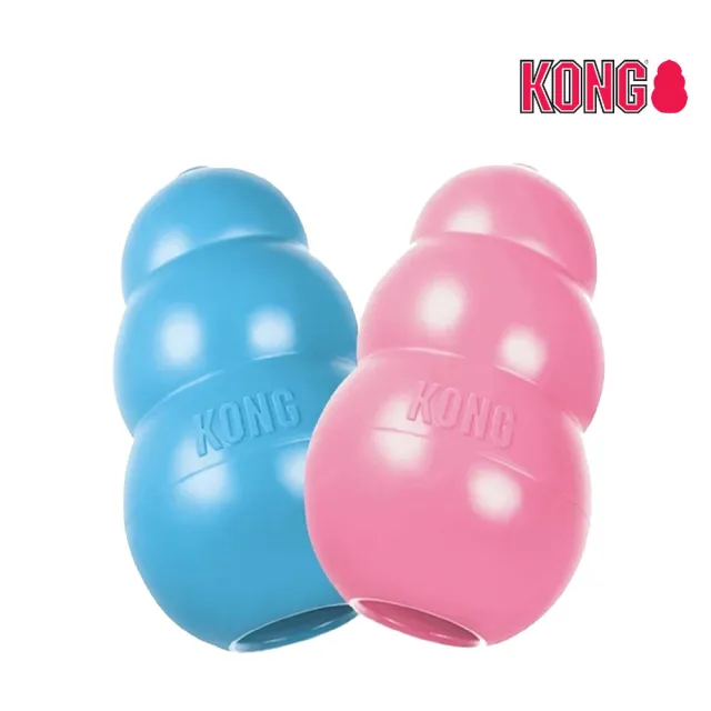 【KONG】Puppy / 幼犬訓練玩具-藍色/粉色 L（KP1）(寵物玩具/不挑色隨機出貨)
