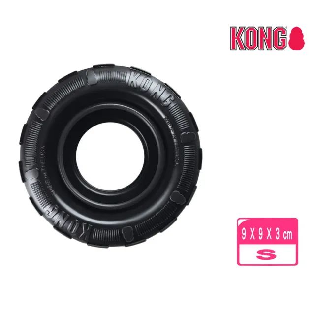 【KONG】Tires / 輪胎玩具 S（KT21）(寵物玩具)