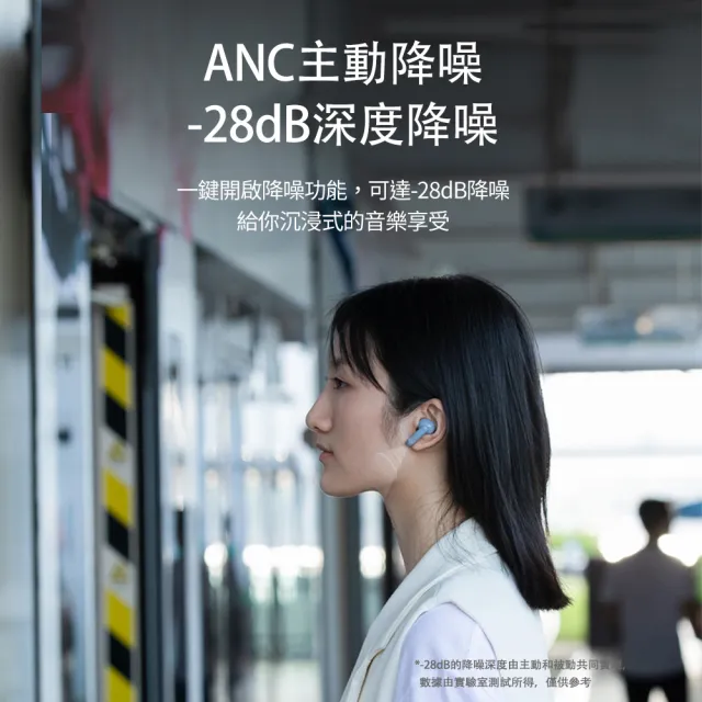 【NOKIA】1+1超值組E3511 ANC 真無線藍芽耳機 鋁合金(德國紅點設計獎/智能ANC主動降噪 送行動電源)